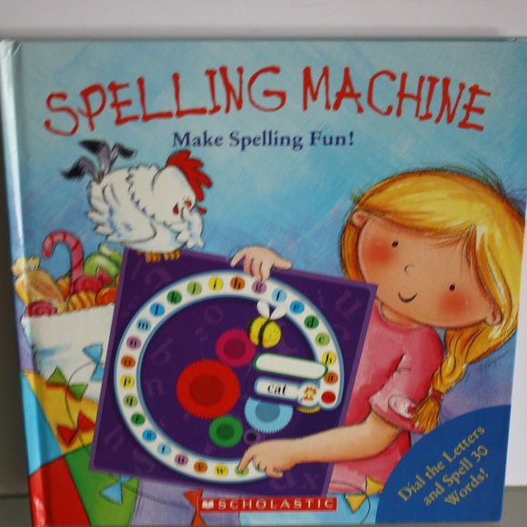 3/$15 Spelling Machine Scholastic Book - Picture 1 of 5